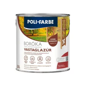 Boróka vastaglazúr vörösfenyő 2,5 L