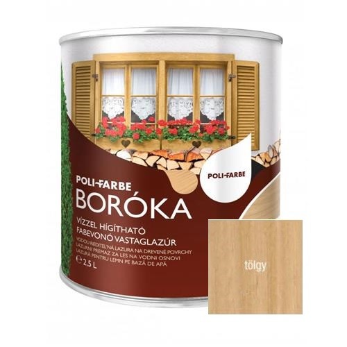 Boróka vastaglazúr tölgy 2,5 L