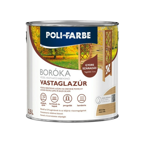 Boróka vastaglazúr tölgy 2,5 L