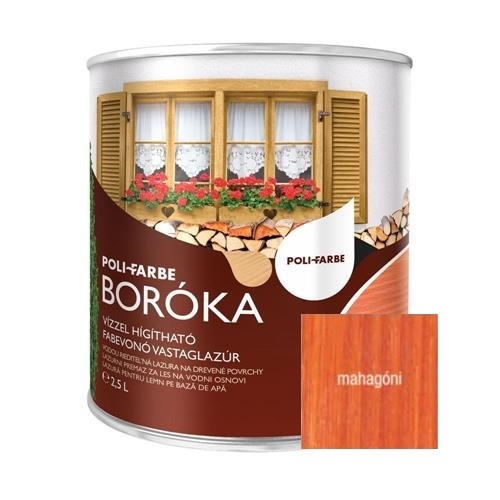 Boróka vastaglazúr mahagóni 2,5 L