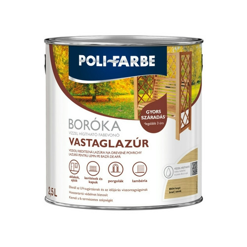 Boróka vastaglazúr fenyő kültéri 2,5 L