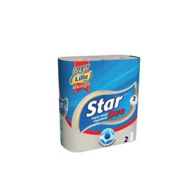   Star duo háztartási papírtörlő 2db/csomag, 24 csomag/gyűjtő, 18 gyűjtő/raklap