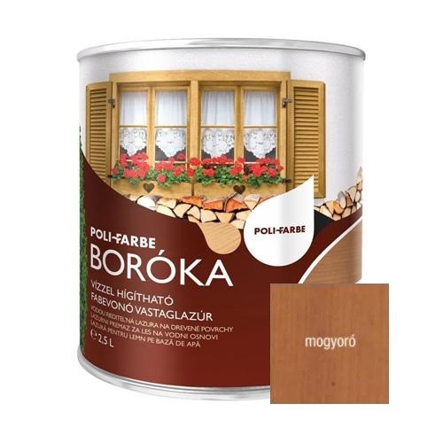 Boróka vastaglazúr mogyoró 2,5 L