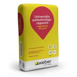 Weber webertherm 461P profi EPS ragasztó 25kg/zsák  48zsák/raklap