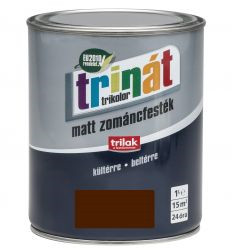 Trinát matt zománcfesték 504 barna 1 L