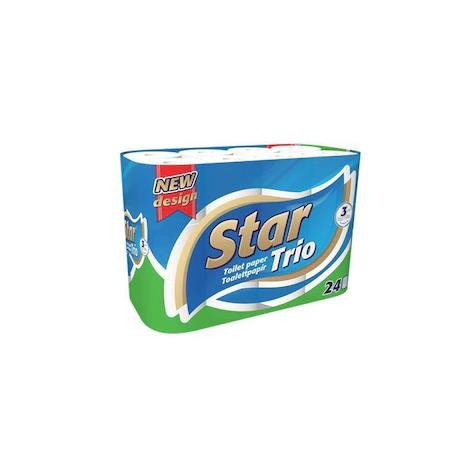 Star WC papír 24 tek./cs, 4 cs/gyűjtő, 18 gyűjtő/raklap (72cs/raklap)