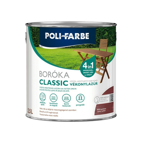 Boróka Classic vékonylazúr gesztenye 2,5 L