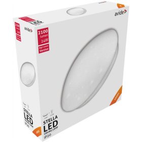   Avide LED mennyezeti lámpa Stella (csillagos) 24W 380*110 mm NW 4000K