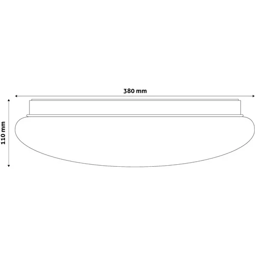 Avide LED mennyezeti lámpa Stella (csillagos) 24W 380*110 mm NW 4000K