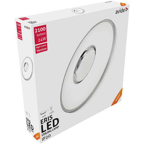 Avide LED mennyezeti lámpa Eris 24W 380*85 mm NW 4000K