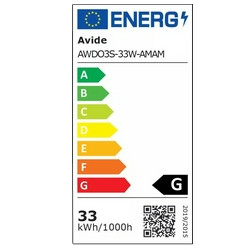 Avide Design fali lámpa Oyster Amalia mini 3 kapcsolási mód 33W