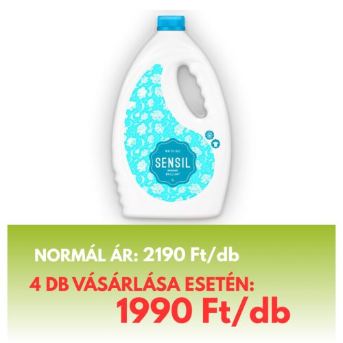 Sensil mosógél - Brillant White 4 L