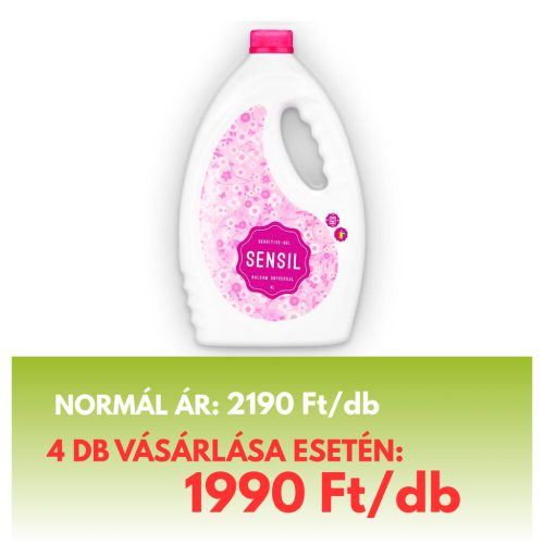 Sensil mosógél - Sensitive Balsam Universal 4 L