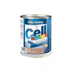 Cellkolor Aqua selyemfényű kávé zománcfesték 1 L