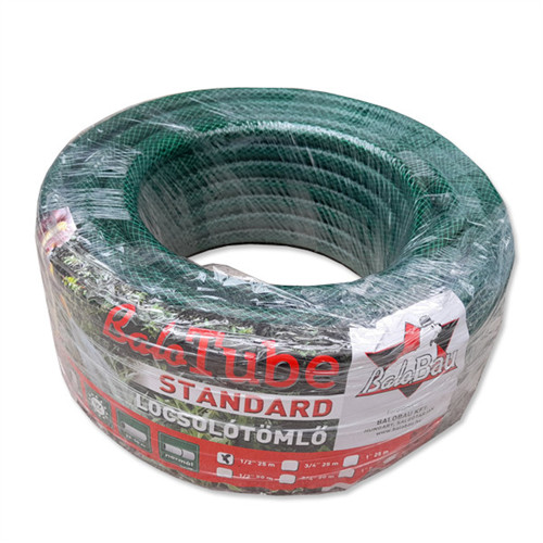 Locsolótömlő PVC standard szövetes 3/4" zöld 25m