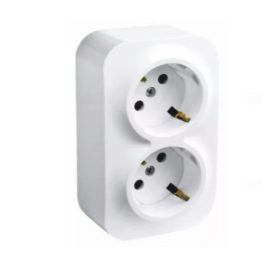 Legrand Falon kívüli 2x2 férőhelyes sorolódoboz