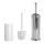 Bullet wc kefe fényes inox