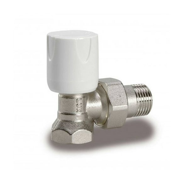 Luxor RS202 radiátor szelep 1/2" sarok, termo