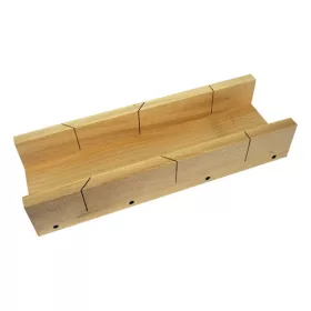  Gérvágó 84668  (gérbevágó) láda,  keményfa, 300×80mm