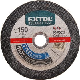   Extol Industrial vágókorong ipari, acélhoz/inoxhoz, 115x1,0x22,2 mm