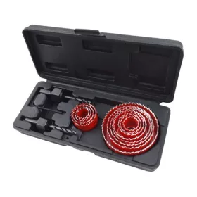   Extol Premium körkivágó készlet 15 db-os, műanyaghoz, fához, gipszkartonhoz