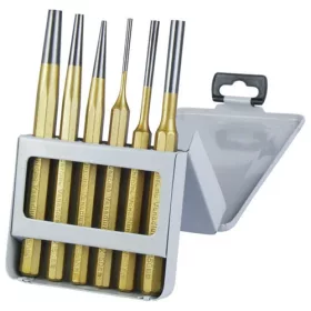   Extol Premium kiütő készlet 6 db-os, 3-8 mm, 150 mm, C.V., HRC 52-58