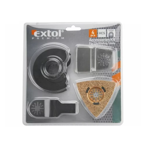 Extol Premium tartalék fej készlet 4 db-os, csempéző munkákhoz, a 417220, 8891842, 8894100 gépekhez