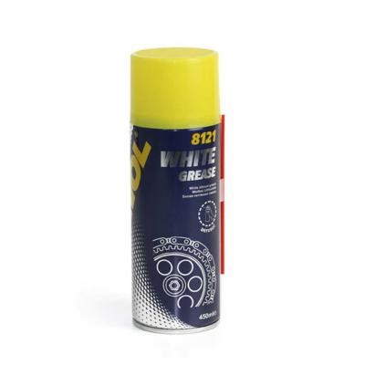 Mannol 8121 Fehér Zsír spray, White Grease 450ml