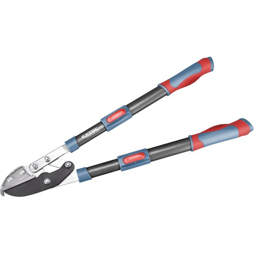 Extol Premium ágvágó olló, rávágó, tapadásmentes él, max. 45 mm vágás, teleszkópos ellipszis alu nyél, gumírozott