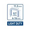 Extol Craft tűzőgép fémházas, TÜV/GS, 11,3x0,7x4-14 mm