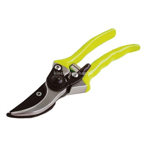 Extol Craft metszőolló, teflonos garden, max. 20 mm átvágás, hossz: 21 cm, mellévágó, zöld műanyag borítású