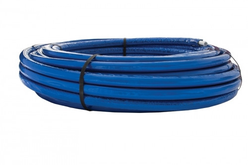 Ötrétegű cső, Szigetelt, kék 26x3/6 (50m/tekercs) APE