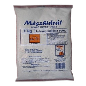 Mészhidrát (műanyagtasakos) 1kg