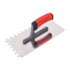 Beorol glettvas, inox, fogazott, 10x10 mm
