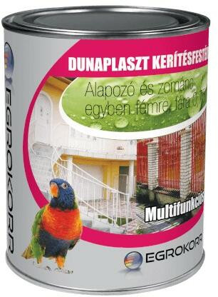 Dunaplast kerítésfesték 300 fekete 0,75 L