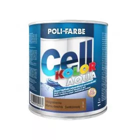   Cellkolor Aqua selyemfényű világosbarna zománcfesték 1 L