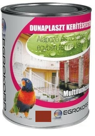 Dunaplast kerítésfesték 800 vörös 0,75 L