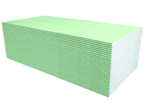 Gipszkarton 12,5mm  impregnált 2000*1200*mm 158,4m2/rkl  (A) NIDA (72 lap/raklap)