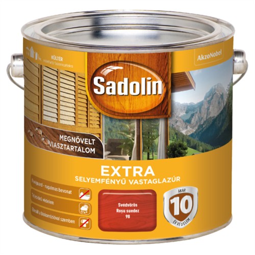 Sadolin extra svédvörös 2,5 L