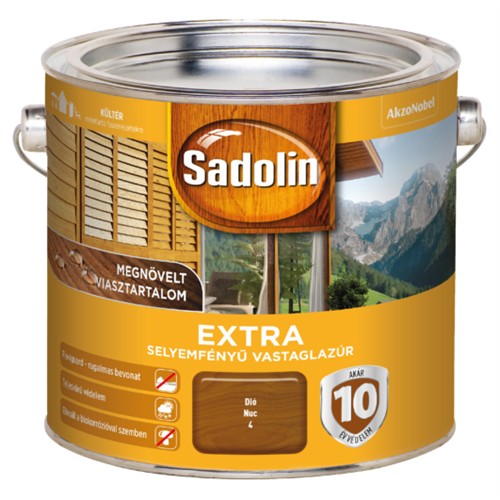 Sadolin extra dió 2,5 L