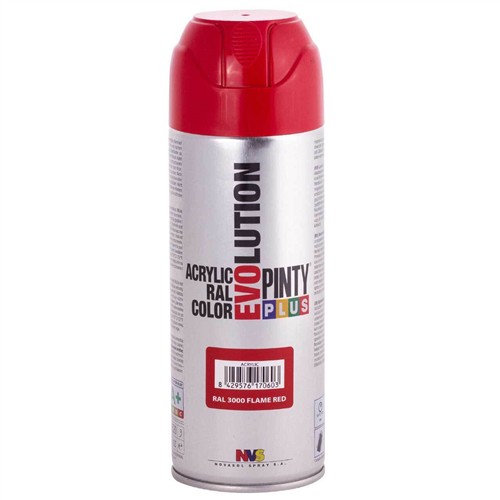 Pinty Plus Evo akril RAL 3000 (Flame red) 400ml