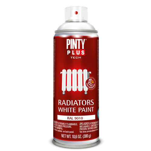 Pinty Plus Tech radiátor festék spray 151 (Fehér) 400 ml