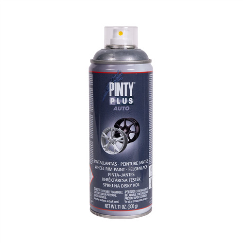 Pinty Plus Auto keréktárcsa spray 207 (Ezüst) 400 ml