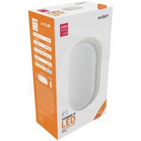   Avide Titania-O cseppálló mennyezeti lámpa ovális IP54 14W NW 4000K