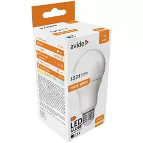 Avide LED Globe izzó A60 13W E27 NW 4000K
