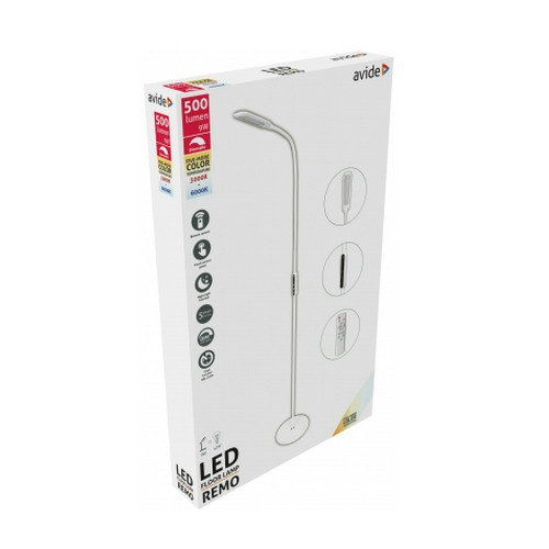 Avide LED állólámpa Remo 9W CCT fehér