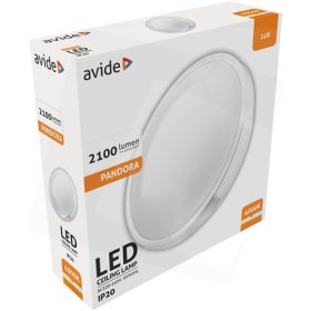 Avide LED mennyezeti lámpa Pandora24W 380*110 mm NW 4000K
