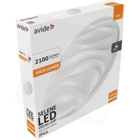   Avide LED mennyezeti lámpa IP44 Selene 24W 380*70 mm NW 4000K