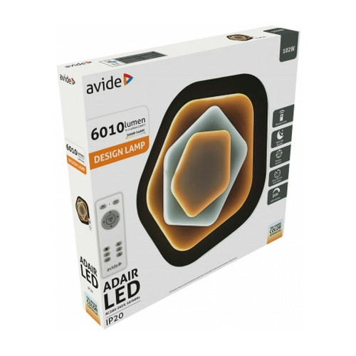 Avide Design mennyezeti lámpa Adair 102W (51-51) RF távirányítóval