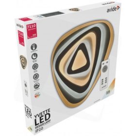   Avide Design mennyezeti lámpa Yvette 90W (45+45) RF távirányítóval